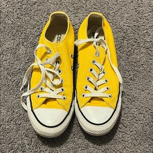 Yellow converse